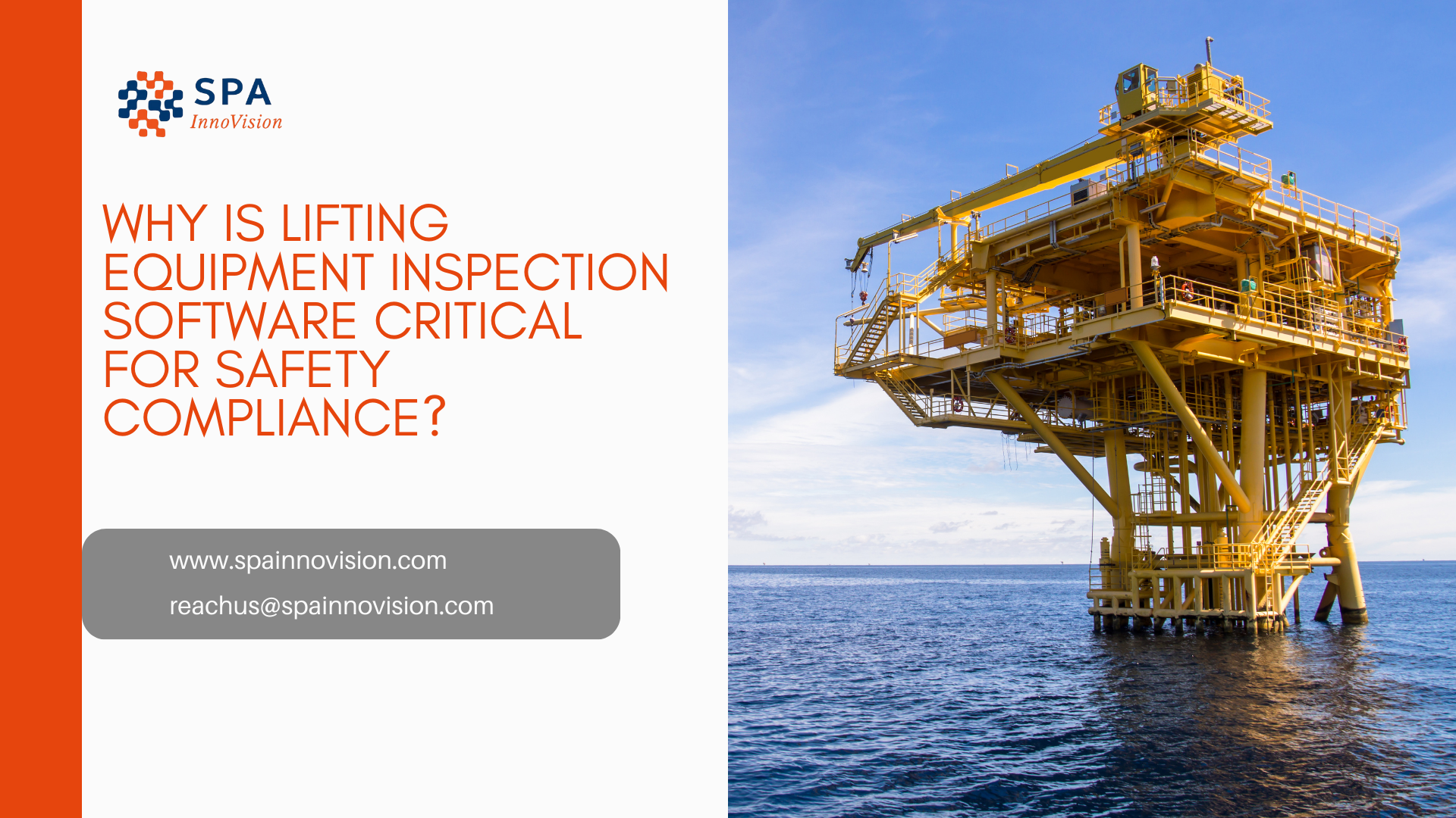 Why Is Lifting Equipment Inspection Software Critical for Safety Compliance?