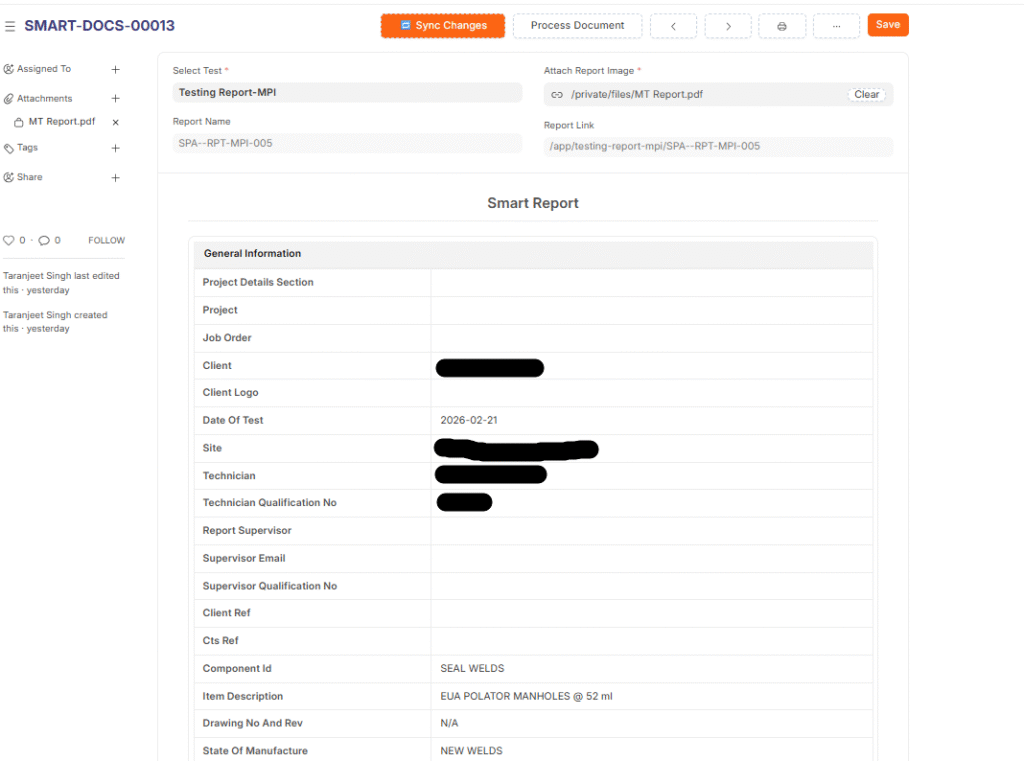 Smart document processing